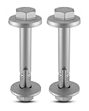 2Pcs 1456980 Rear Lower Arm Camber Bolt Fit for Ford Focus MK2 2005-2012 C-MAX DM2 2007-2010, Camber Alignment Bolt