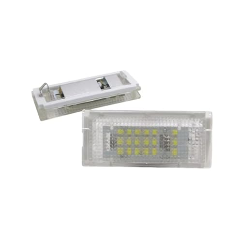 Luces matrícula LED E46 sustitución directa bombilla trasera fundida 1998-2005