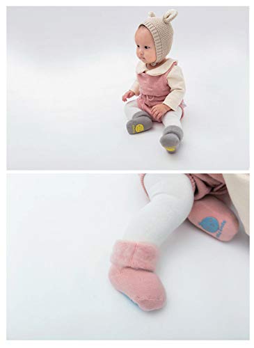 DEBAIJIA 3 Pairs Baby Extra Dikke Winter Sokken Warme Fluffy Fleece 0-12 Maanden Meisjes Pasgeboren Antislip Zachte… - Image 3