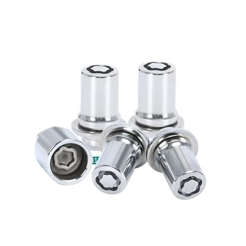 ホイールナット Compatible With 4Runner 2003-on For Corolla 2009 2010 2011 2012 2013 44MM 高さホイールロックラグナットセット M12x1.5 0027600901 と互換性あり