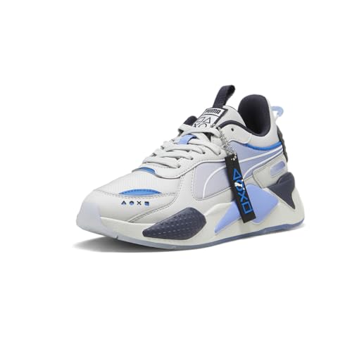 PUMA Kids Boys Rs-X X Ps Lace Up Sneakers Shoes Casual - Blue, Grey - Size 4.5 M2