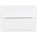 JAM Paper A2 Invitation Envelopes - 4 3/8" x 5 3/4" - White - 25/Pack