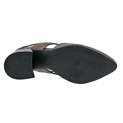 Bellini Cleo Women's Pointed Toe Laser Cut Bootie