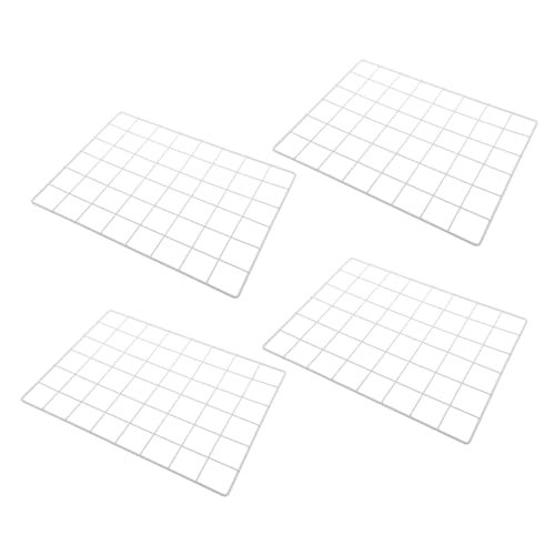 SOLUSTRE Wall Grid Photo Display Grid Panel Iron Rack Stylish Decor for Homes Offices