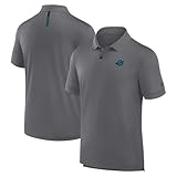 Fanatics Men's Heather Gray Miami Dolphins Front Office Move Mono Polo