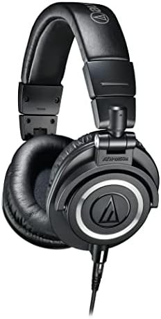 （06:00時点） オーディオテクニカ ATH-M50x プロフェッショナルモニターヘッドホン 有線 DTM レコーディング ミックス マスタリング DJ 宅録 【国内正規品】ブラック