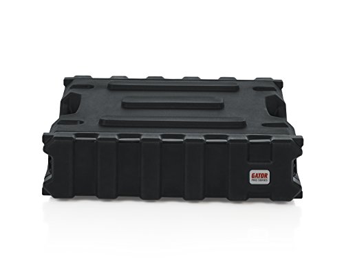 Gator Cases Pro Series Rotationally Molded 2U Rack Case with Standard 19