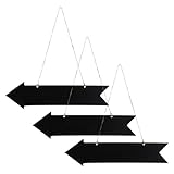 Matériau : fabriqués en bois, ces tableaux noirs suspendus sont conçus pour résister aux chocs et aux rayures. mini tableaux noirs en bois