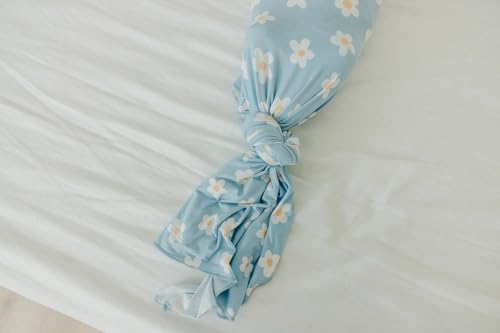 Image of Copper Pearl Swaddle Blankets for Newborns | Soft Stretchy Receiving Blankets for Boys and Girls | Large 46 x 46 Inch Baby Blankets | Lightweight and Breathable Swaddles | Della