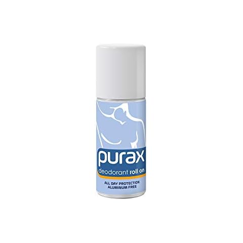 PURAX Deodorant Roll On - Aluminum free 50ml, white Cover