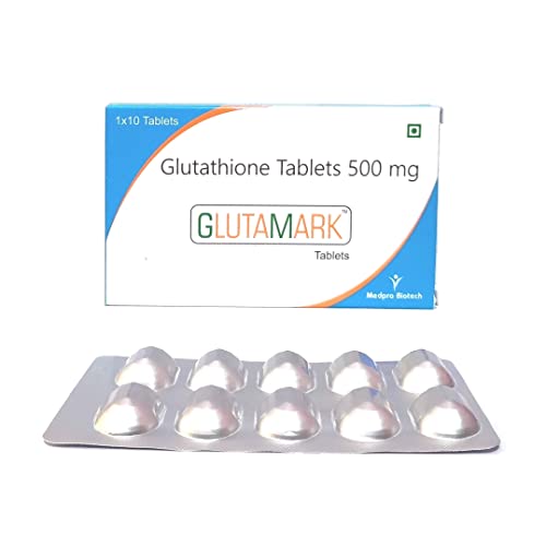 49% OFF on Glutamark Glutathione 500mg tablets for Liver, Skin and Cellular Health (3×10=30 Tablets) 49% OFF on Glutamark Glutathione 500mg tablets for Liver, Skin and Cellular Health (3×10=30 Tablets)