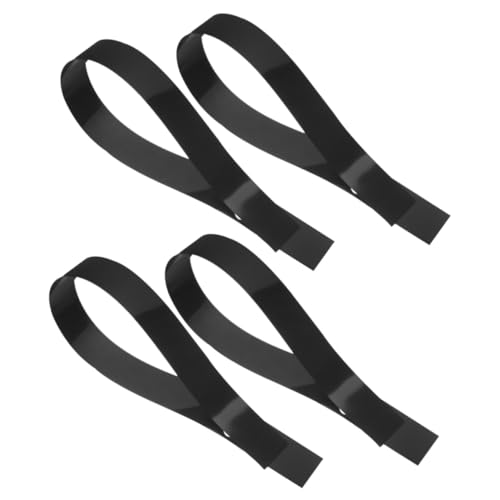 Yardwe 4Pcs Snare Wire Straps for Snare Drum Durable Fixing Straps Easy Installation Stretch Resistant Design Compatible with Snare Drums Enhance Drum Aesthetics