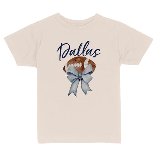 Girly Dallas Football Toddler Kids T-Shirt