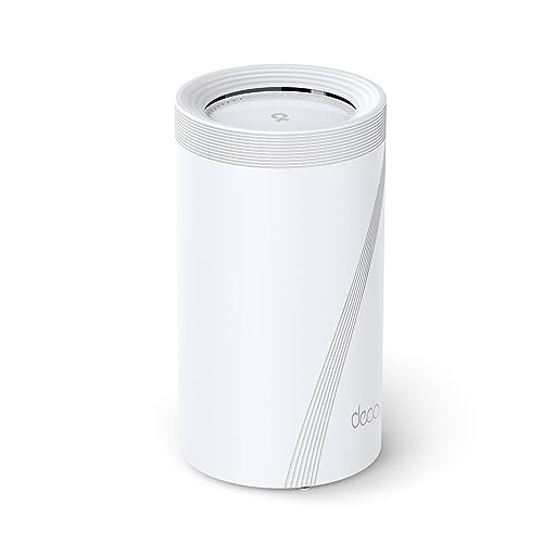 Image of TP-Link Deco 7 Elite BE95 BE33000 Quad-Band WiFi 7 Whole Home Mesh System - Up to 7800 Sq.Ft w /AI-Driven Smart Antennas, 10G Multi-Gig Ethernet Ports, Replaces Router and Extender (Pack of 4)