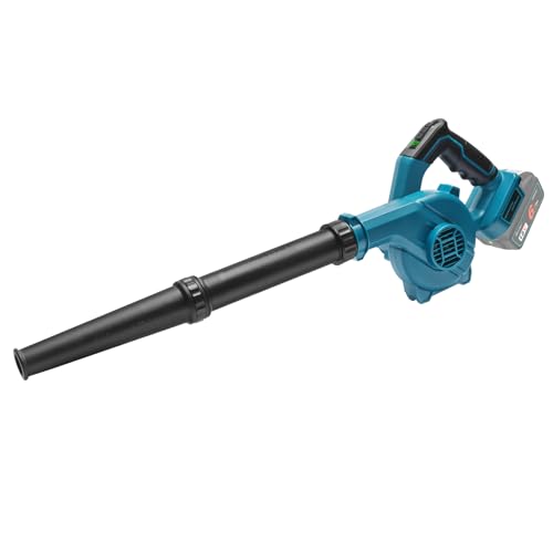Soplador de Hojas Waitley inalámbrico Compatible con baterías Makita de 18V para Limpieza de PC, quitanieves y sopladores de Hojas