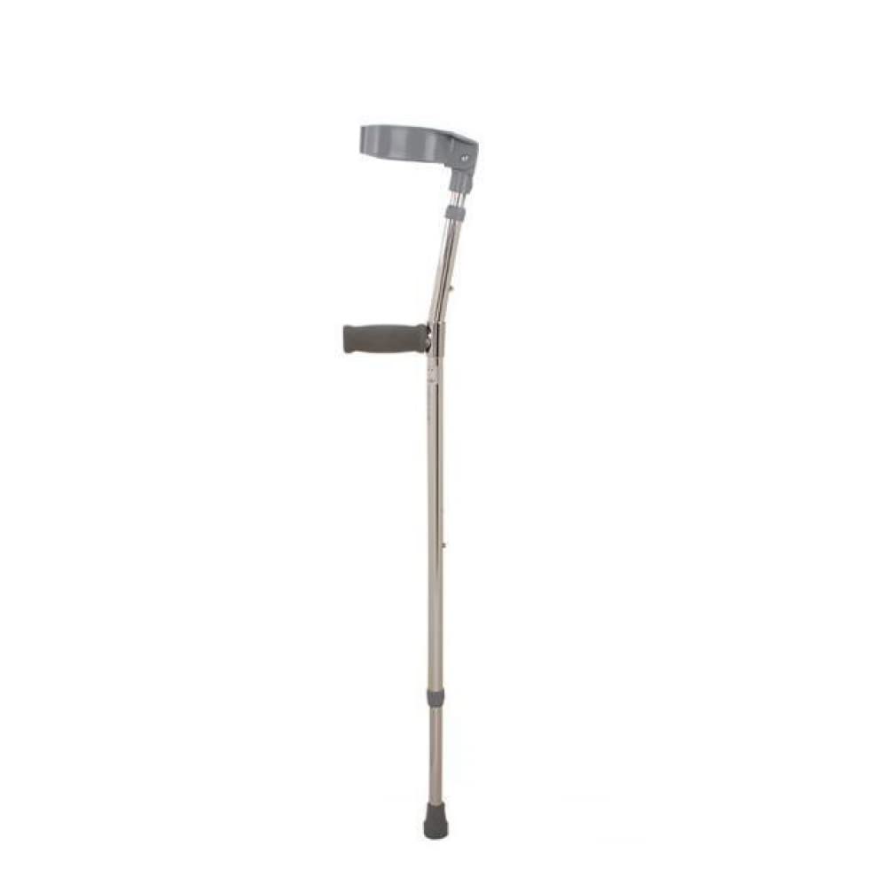 Muletas De Aleación De Aluminio para El Codo, Muletas Portátiles De Aleación De Aluminio con Brazos Ajustables En Altura, Muletas Retráctiles para Las Axilas
