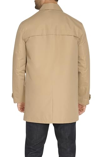 Image of Cole Haan Men's Front Zip Water Resistant Rain Jacket