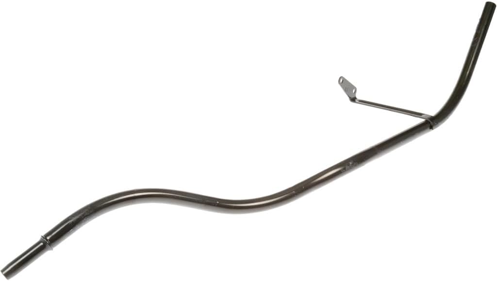 CarLights360 For Chevy Colorado 2004 05 06 07 2008 Transmission Dipstick Tube | Steel Material | Black Color | 0.74 Inches Diameter | 2 Mounting Hole | Replacement For 15281541