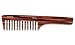 Swissco Tortoise Handle Comb Wide Tooth