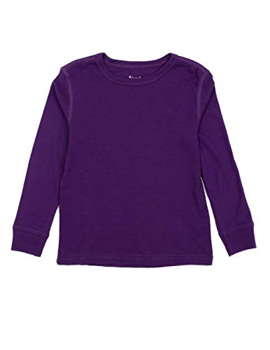 Image of Leveret Long Sleeve Boys Girls Kids & Toddler T-Shirt 100% Cotton (2-14 Years) Variety of Colors