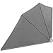 vidaXL Paravent pour Balcon Pliable Gris 240x160 cm Store Latéral Terrasse