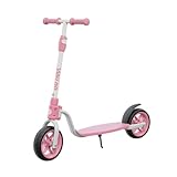Gotrax KS8 Kick Scooter for Kids 5+, Large 8' Wheels and Height Adjustable Handlebar, Sturdy Wide Deck & Rear Brake, Detachable for Easy Storage, 2 Wheels Scooter for Kids, Teens, Child Safety, Pink