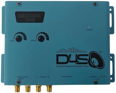 Down4Sound Bass Max Pro Blue Bass Restoration Processor Car Audio