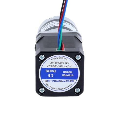 STEPPERONLINE Nema 17 Schrittmotor L=40mm Getriebeübersetzung 100:1 MG Serie Planetengetriebe