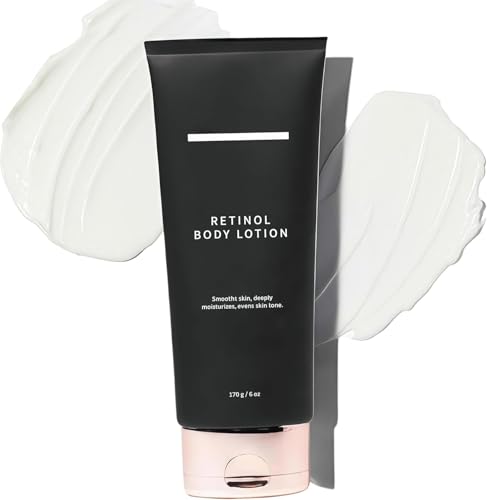 Loción Corporal con Retinol: Antiedad, Reafirma la Piel, Reduce las Estrías, Repara el Daño Solar, Deja la Piel Más Suave.