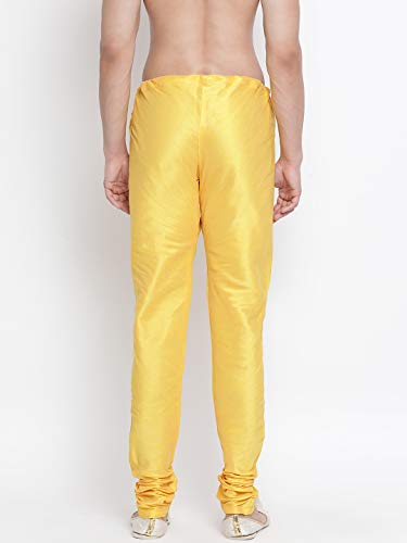 Image of Mother VM Mens Silk Blend Pyjama - Stylish Lounge Wear for Relaxation and Sleep | Regular Premium Cotton, Elastic Waist, and Classic Design for Ultimate Comfort