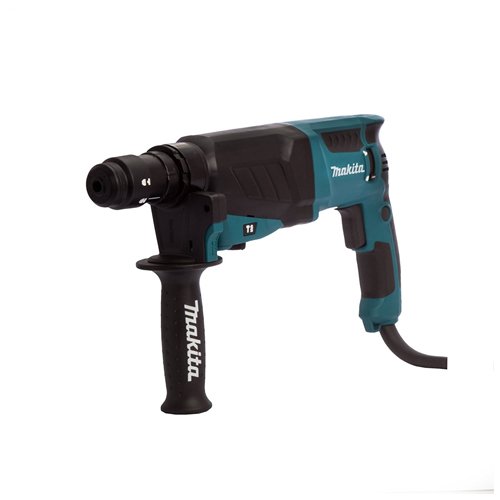MAKITA HR2630T Martillo Ligero 26mm, 800 W, 240 V, Azul, 47 x 30 x 12 cm