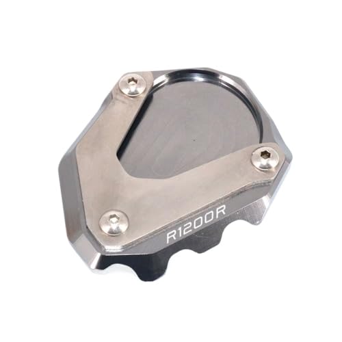 Plaque béquille BMW R1200R extension pour stationner en voyage moto