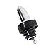 Winco Chrome Plated Free Flow Pourer with Black Collar