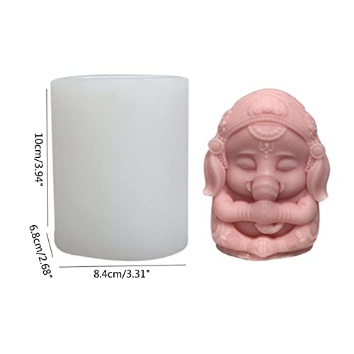 Moule à savon 3D en silicone pour éviter la casse de votre bougie