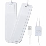 AppliEase USB Shoe Dryer, Boot dryer, Three Timer Settings, High-Temperature Resistant, Long-Lasting Heating, White