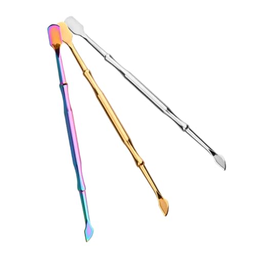 VICASKY Complete Manicure Tool Kit Cuticle Pusher Cutter Remover Scraper 6 Piece Set Nail Care Tools Easy to Use