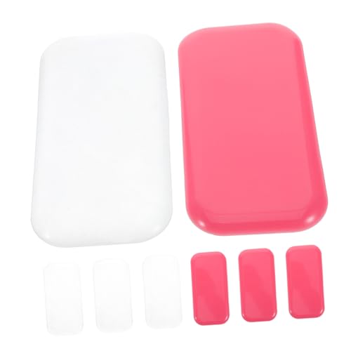 GANAZONO 8個 ラッシュ ホルダー まつげ エクステ シリコン 落下防止 オフ ラッシュ パッド つけまつげ ホルダー パッド ソフト