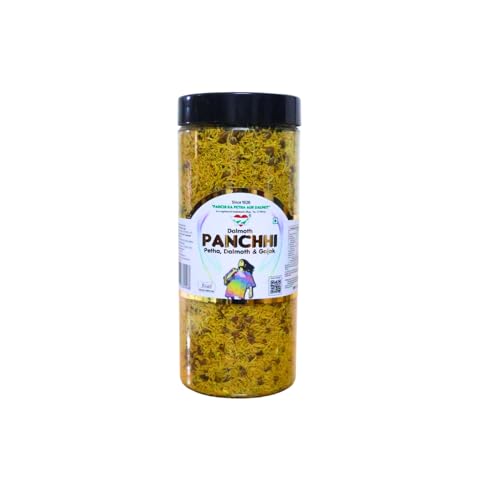 Image of PANCHI KA PETHA AUR DALMUT Regular Sada Dalmoth Namkeen (400g), Original Agra's Famous Crunchy & Spicy, Authentic Lentil Mix Indian Snack, Fresh & Tasty & Perfect
