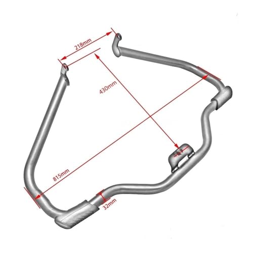 Barre de protection moteur Softail évite les dégâts de chute