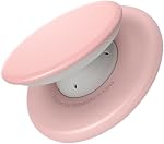 Sinjimoru for MagSafe Phone Grip, Soft Silicone Magnetic Finger Grip for iPhone 17/16/15/14/13, Comfortable One-Touch Holding, M-Tap Tok Pink