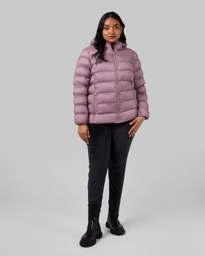 32 Degrees Women's Lightweight Recycled Poly-Fill Packable Hooded Jacket | Zippered Pockets | Water Repellent3