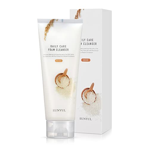 EUNYUL Tägliche Pflege Schaumreiniger - Reis/150Ml Koreanische Hautpflegekosmetik Schaumreinigungs-Gesichtsreiniger Zur Tiefenreinigung Cover