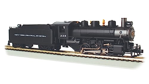 Locomotive avec fumée USRA 0-6-0 New York Central tender court