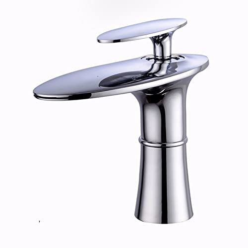 Mitigeur de lavabo monotrou moderne pour rénover une salle de bain chic