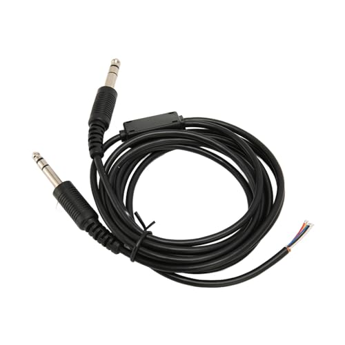 Cable de reemplazo universal para headset de aviación 2m miniatura 4