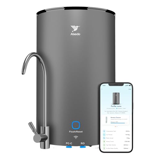 La Mejor Recopilación de Pure It Compact disponible en línea para comprar. 44 ALXEDO | Purificador de Agua ALX1 | Tecnología de Ósmosis Inversa | Certificado Libre de BPA | Instalación Fácil | Aplicación Móvil y WIFI | Elimina 99.99% de Contaminantes