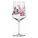 RITZENHOFF 6011003 Aperitif Glass 500 ml Set of 2 Summer Sonett Series Cockatoo Design Made in Germany Pink Grey