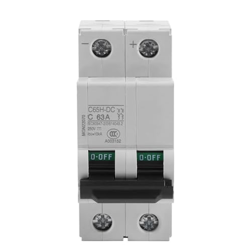 Interruptor solar CC 250V 16A con corte bipolar de alta sensibilidad térmica 2