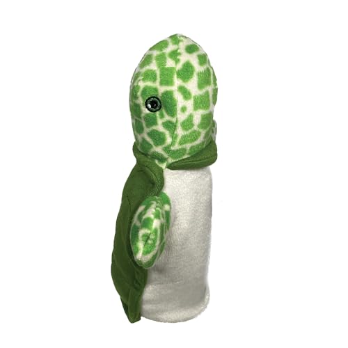 EcoBuddiez Hand Puppet - Meeresschildkröte von Deluxebase. Meeresschildkröte Plüsch Handpuppen für Kinder. Eco-Friendly Tier Spielzeug Puppe für Pretend Play und Kinder Geschenke. EcoBuddiez Hand Puppet - Meeresschildkröte von Deluxebase. Meeresschildkröte Plüsch Handpuppen für Kinder. Eco-Friendly Tier Spielzeug Puppe für Pretend Play und Kinder Geschenke.