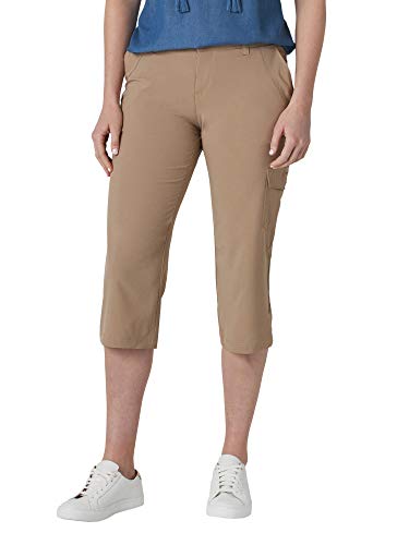 Riders by Lee Indigo Women's Performance Capri Pant, Khaki, 8A
